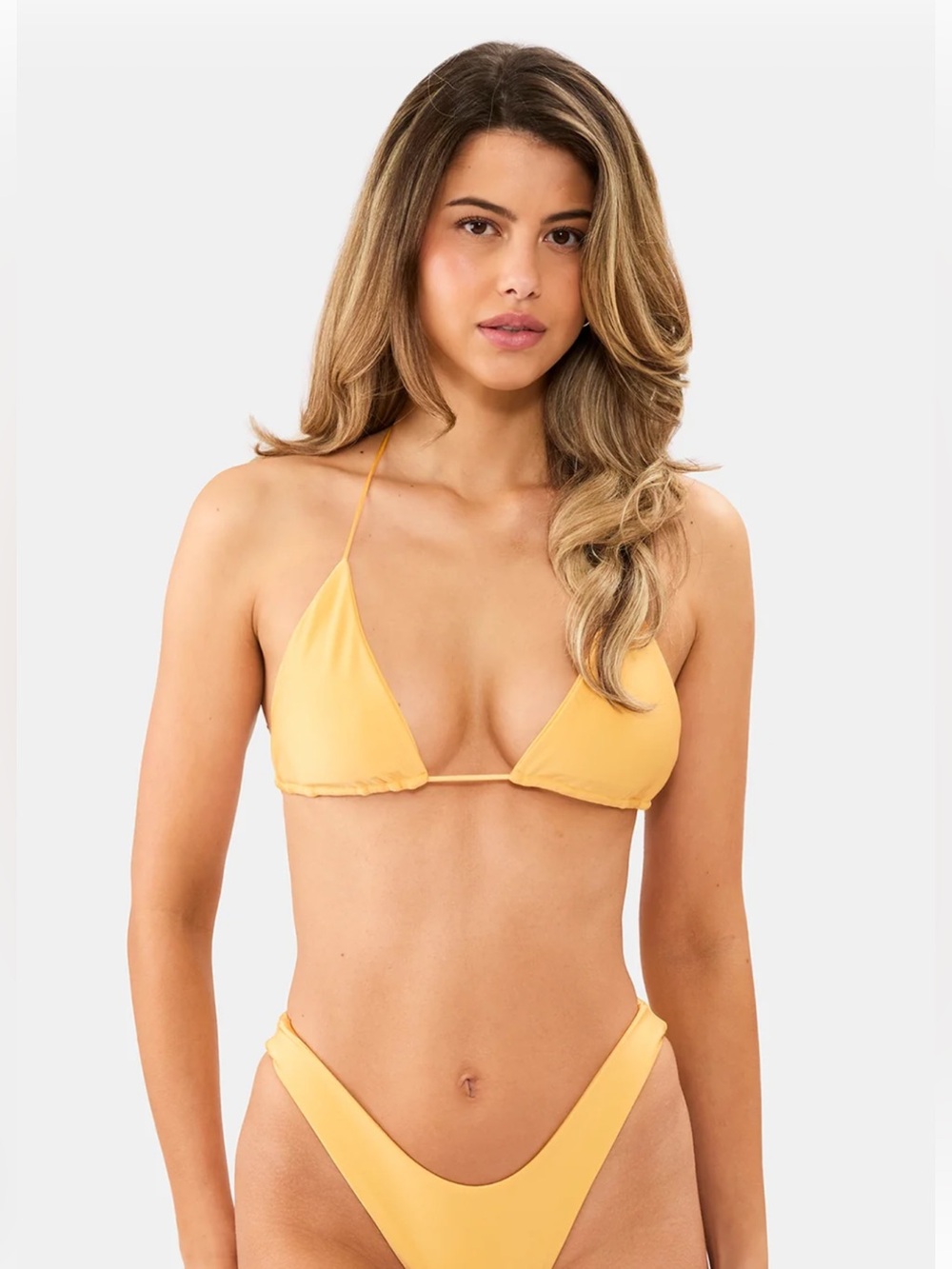 NYUD Sim Top Triangle Bikini Set - Women Swim